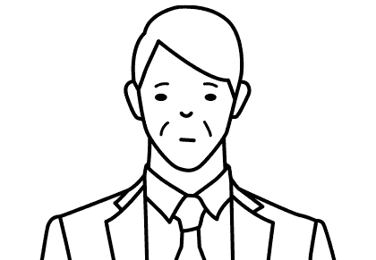男性のイラスト